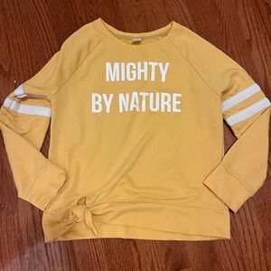 Old Navy Yellow sweatshirt
